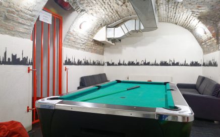 1070 Vienna Myrthengasse - Aufenthaltsraum Kellern / Common room basement; © Christoph Sammer