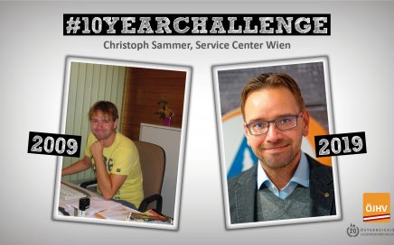 Jugendherbergsverband #10YearChallenge Christoph Sammer