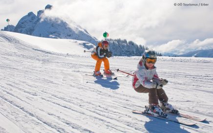 Skigebiet Dachtein West Abfahrt - © OÖ Tourismus / Erber