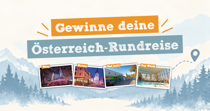 Österreich Rundreise Gewinnspiel