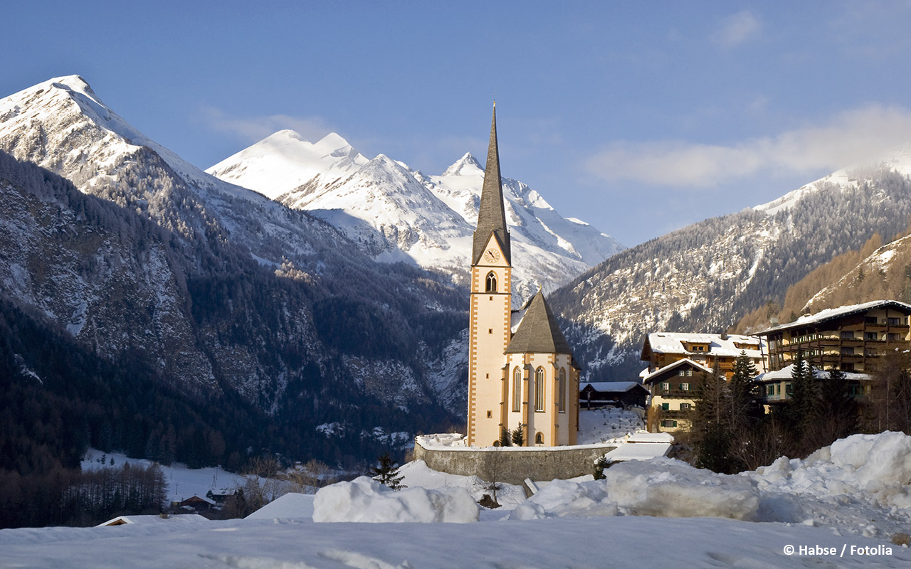Heiligenblut Ort im Winter - © Habse / Fotolia