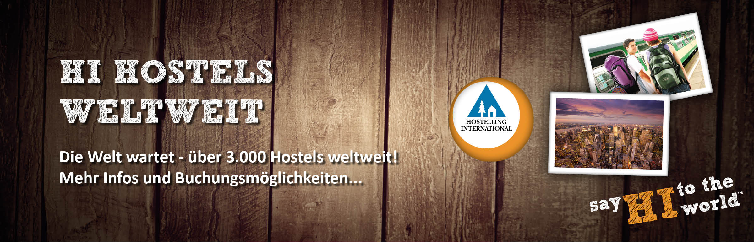 Hostelling International: Hostels weltweit