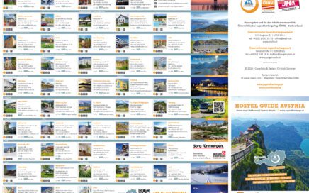 Österreich Karte und Verzeichnis Folder 2024