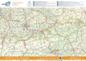 Österreich Karte und Verzeichnis Folder 2024