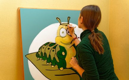 Jugendkunstprojekt Jugendherberge Neu Nagelberg