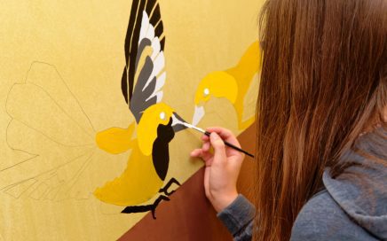 Jugendkunstprojekt Jugendherberge Neu Nagelberg