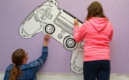 Jugendkunstprojekt Jugendherberge Neu Nagelberg