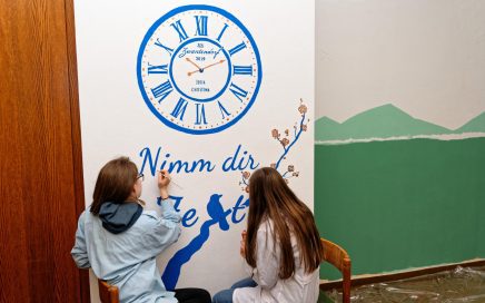 Jugendkunstprojekt Jugendherberge Neu Nagelberg