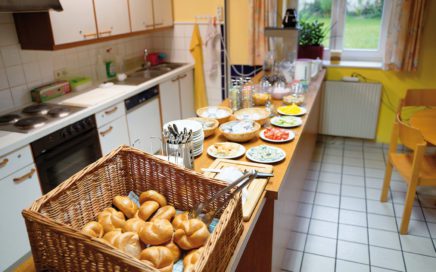 Jugendherberge Krems Frühstücksbuffet - © Christoph Sammer