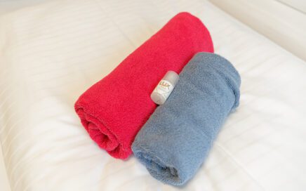 Jugendherberge Krems Handtücher - © Christoph Sammer