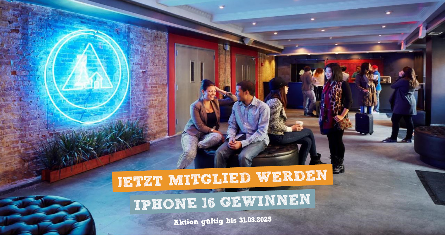 ÖJHV Mitglieder Gewinnspiel iPhone - Foto: Hostelling International