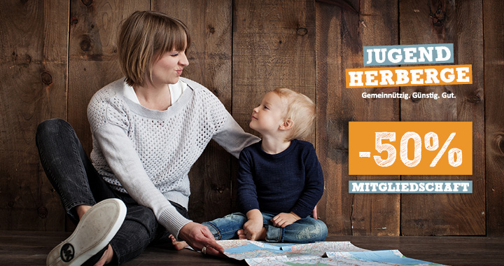 Beitragsbild -50 % Mitgliedschaft