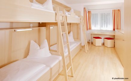 Jugendgästehaus Mondsee Mehrbettzimmer - © pixelkinder.com