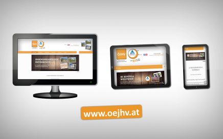 Neue Website www.oejhv.at - Responsive Design