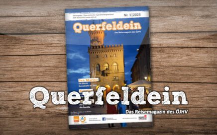 Querfeldein 1/2025 Beitragsbild - Reisemagazin des ÖJHV