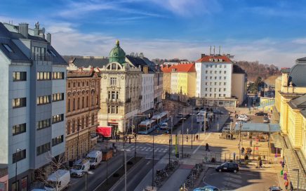 Jugendherberge St. Pölten Ausblick von der Herberge