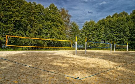 Jugendgästehaus Velden Cap Wörth Beachvolleyball Platz - © Christoph Sammer