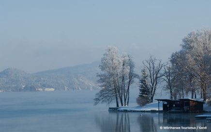 Velden Cap Wörth im Winter - © Wörthersee Tourismus / Franz Gerdl