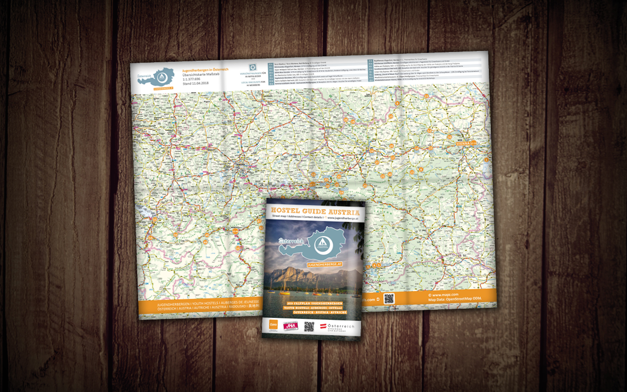 News Jugendherbergsverzeichnis / Hostel Guide Austria 2019