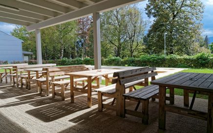Jugendgästehaus Villach Terrasse - © Christoph Sammer