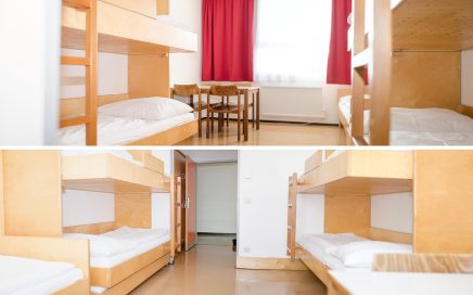 Jugendgästehaus Villach Panorama Mehrbettzimmer - © Andreas Fillei