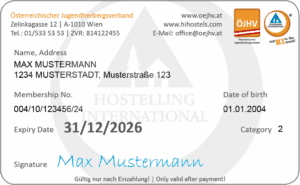 Jugendherbergsausweis