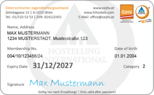 Jugendherbergsausweis