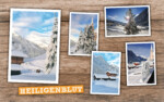 Heiligenblut Winter Collage Winterpracht in Heiligenblut Collage