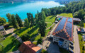 Cap Wörth von oben Jugend- und Familiengästehaus Cap Wörth von oben (Luftaufnahme Juni 2026)