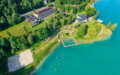 Cap Wörth von oben Jugend- und Familiengästehaus Cap Wörth von oben (Luftaufnahme Juni 2026)
