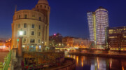 Beliebter Donaukanal mit Bars & Cafes / Popular Danube canal with bars & cafes - © Christoph Sammer