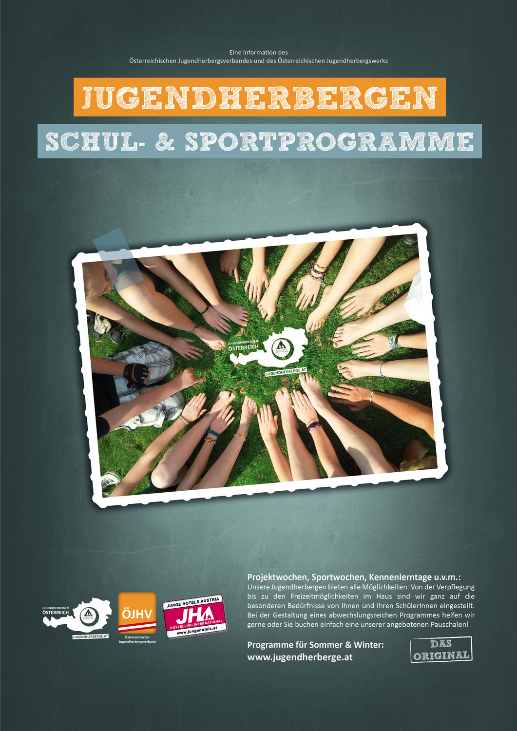 Folder: School Offers Youth Hostels in Austria