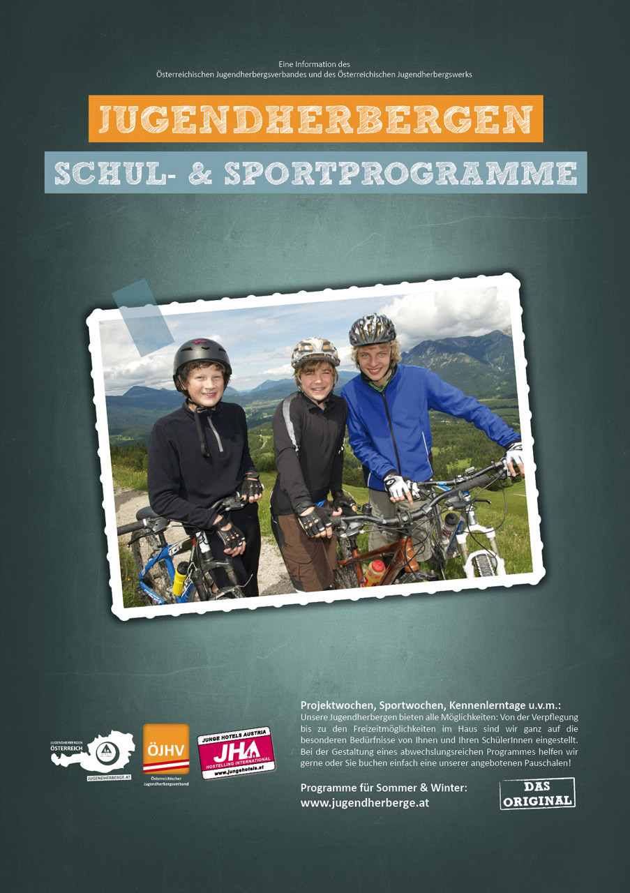 Folder: School Offers Youth Hostels in Austria